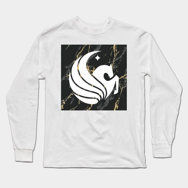 ucf knights marble Long Sleeve T-Shirt by paytonsch